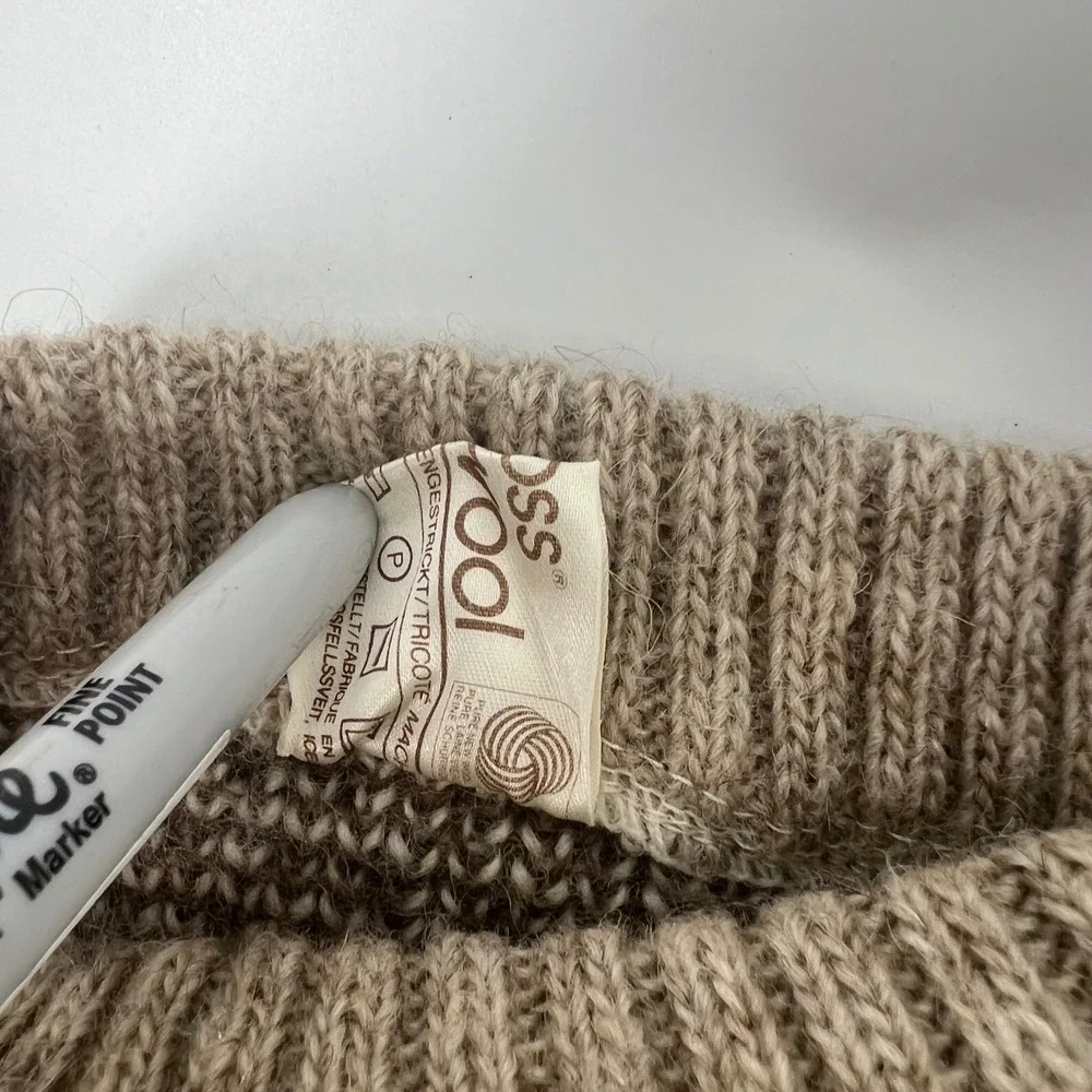 Vintage Alafoss Lopi Icelandic Wool Sweater Nordic Fair Isle Made Iceland M